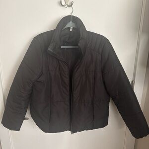 Women's Black Puffer Jacket